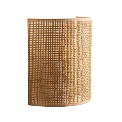 YTSE RATTAN WALL LIGHT