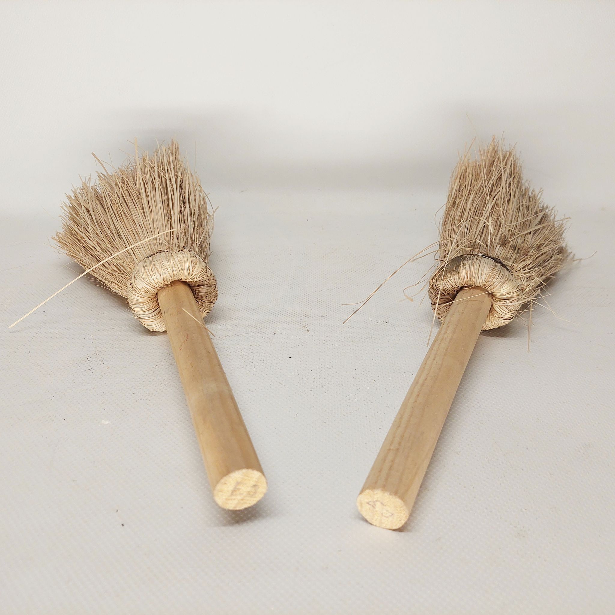 Antique esparto broom brush. 02128
