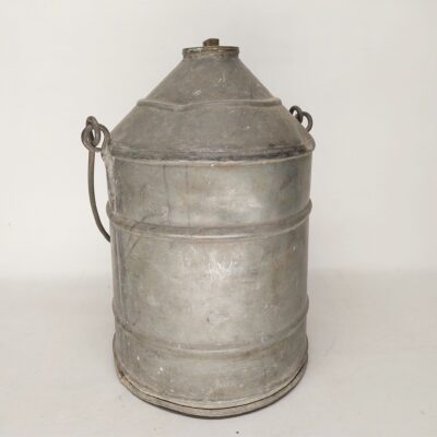 Antique tin vase 07811