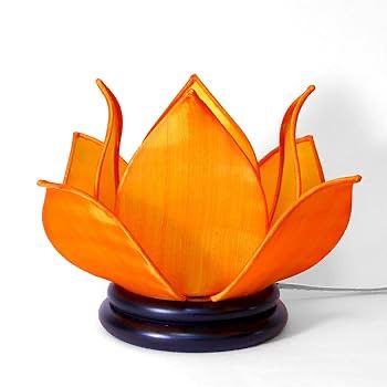 Lotus Flower Bedside Lamp 09284