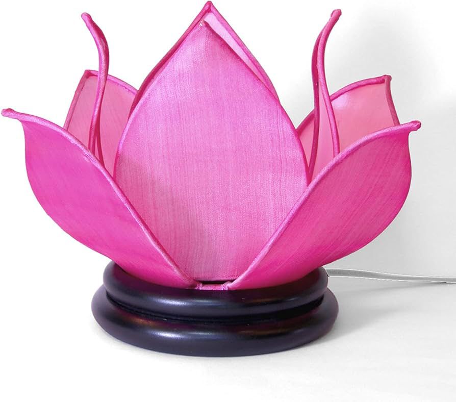 Lotus Flower Bedside Lamp 09285