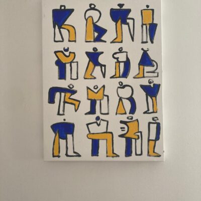Abstract painting Author LUIS MARTIN 09622