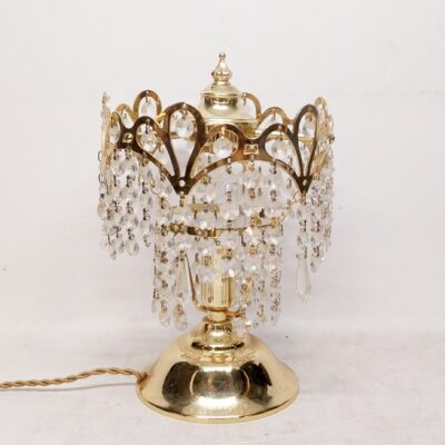 Golden table lamp. 03059
