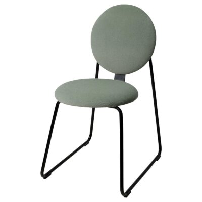 MANHULT silla, negro Hakebo verde grisáceo. Alquiler para eventos, publicidad, series, películas.