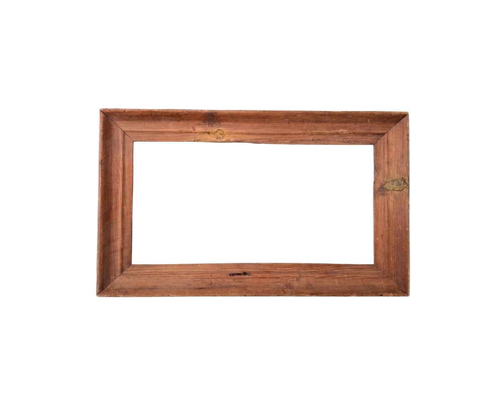 Marco de madera rústica o antigua de color marrón con vetas naturales visibles alquiler para eventos, publicidad, peliculas y series