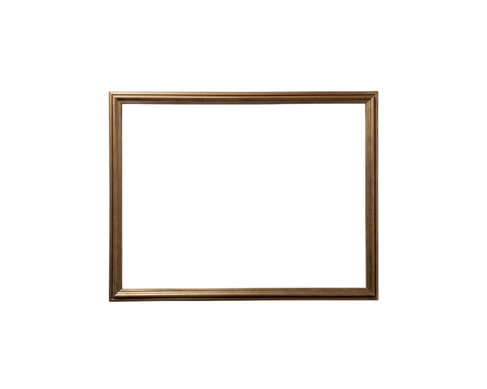 Marco de madera EWIG de Posh Living en color bronce alquiler para eventos, publicidad y peliculas
