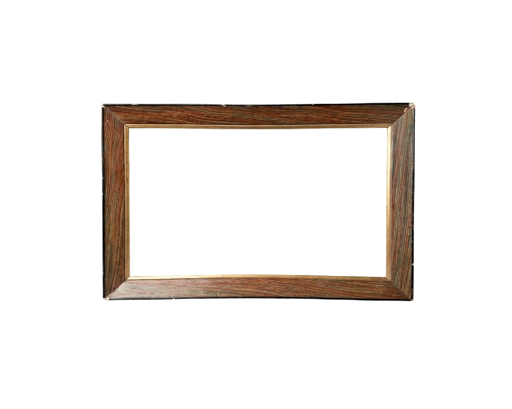 Madera vintage con un borde dorado interno alquiler para eventos, publicidad, peliculas y series