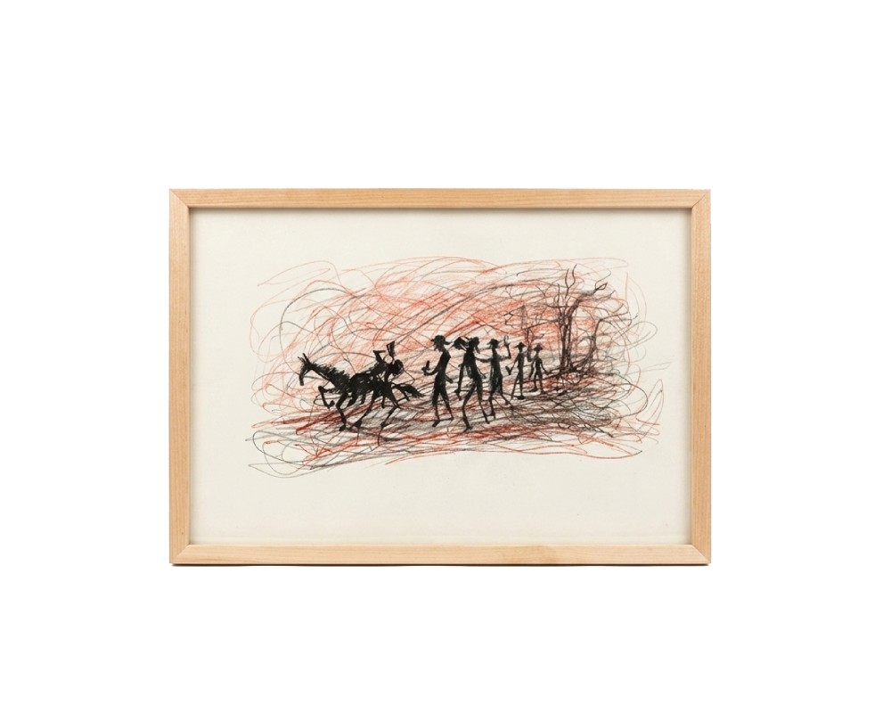 Cuadro abstracto contemporáneo, obra de Javier Fernández. Propiedad intelectual y derechos de explotación pertenecientes a Set Services. 09458 Medidas: 30 x 44 cm alquiler para eventos, publicidad, peliculas y series