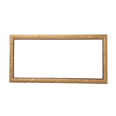Marco de pintura clásico dorado de lujo alquiler para eventos, publicidad, peliculas y series