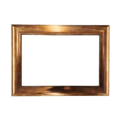 Marco de madera dorado de estilo vintage alquiler para eventos, publicidad, peliculas y series