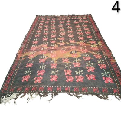 Turkish handmade woollen Kilim rug for rent for events, advertising, movies and series
