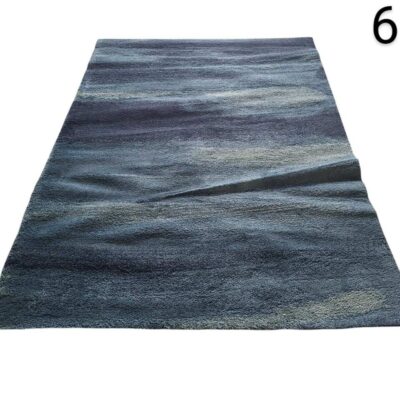 IKEA SÖNDERÖD long pile carpet with an abstract design in shades of blue for rent for events, advertising, films and series.