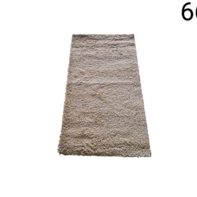 Beige shaggy long pile carpet for rent for events, advertising, movies and series.