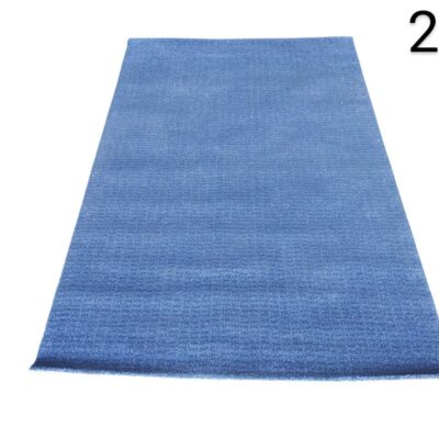 Alfombra azul de pelo corto estilo moderno  alquiler para eventos, publicdad, peliculas y series