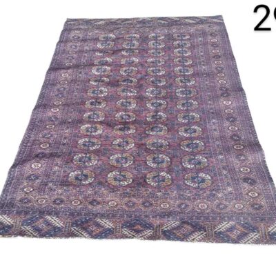 Alfombra de lana estilo Bukhara con diseño de la tribu Tekke  alquiler para eventos, publicidad, peliculas y series