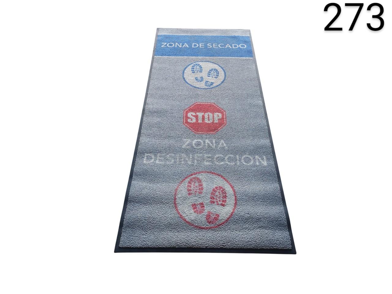 Alfombra desinfectante y secadora para entradas alquiler para eventos, publicidad, peliculas y series