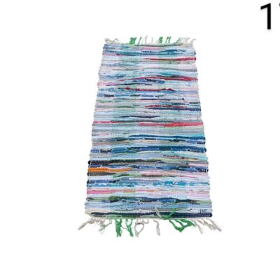 Alfombra IKEA modelo TÅNUM hecha de algodón multicolor reciclado alquiler para eventos, publicidad, peliculas y series