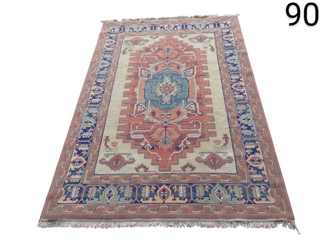 Handmade vintage turkish wool carpet for rent for events, advertising, movies and series
