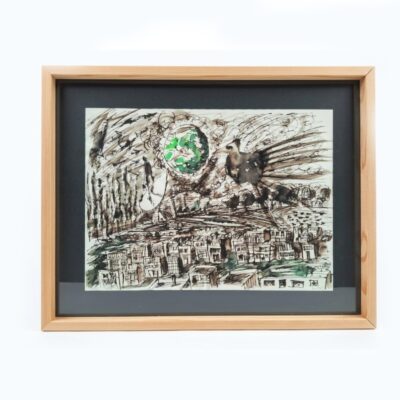 Cuadro abstracto contemporáneo, obra de Javier Fernández. Propiedad intelectual y derechos de explotación pertenecientes a Set Services. 10256 Medidas: 42 x 53 cm alquiler para eventos, publicidad, peliculas y series