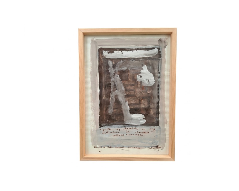 Cuadro abstracto contemporáneo, obra de Javier Fernández. Propiedad intelectual y derechos de explotación pertenecientes a Set Services. 10261 Medidas: 44 x 32 cm alquiler para eventos, publicidad, peliculas y series