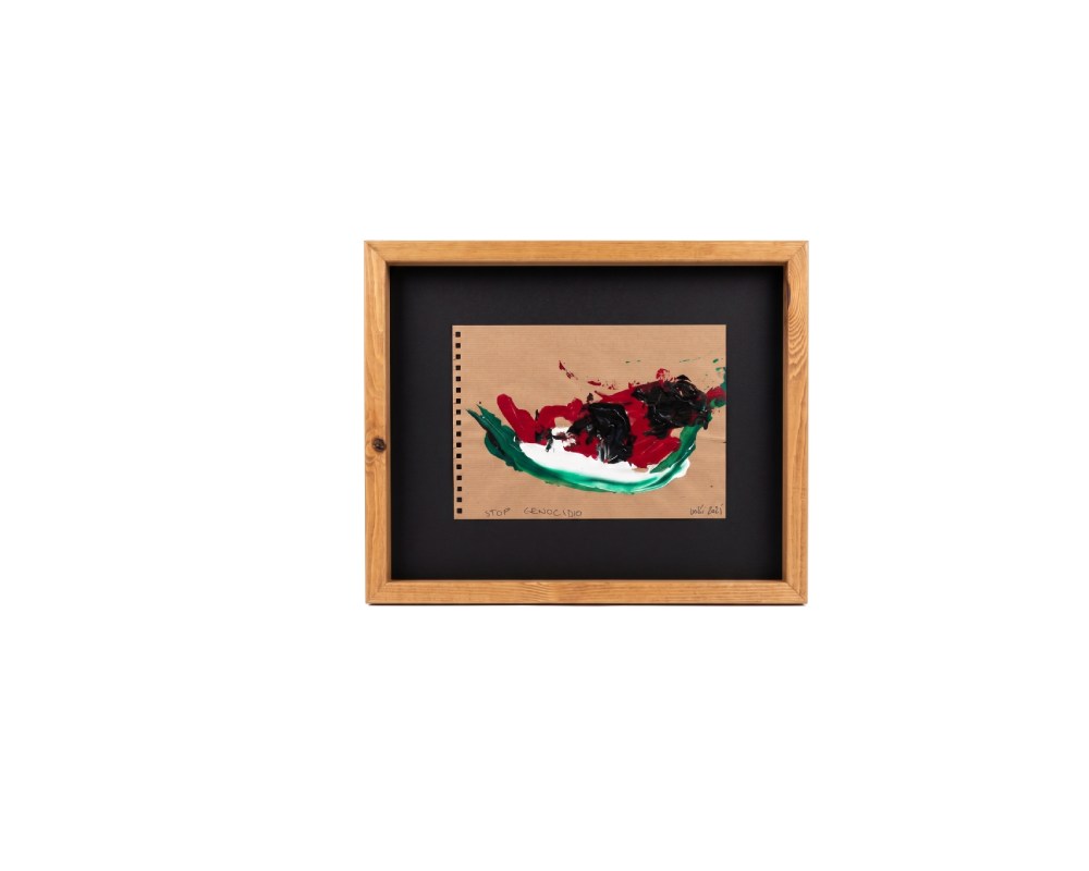 Cuadro abstracto contemporáneo, obra de Javier Fernández. Propiedad intelectual y derechos de explotación pertenecientes a Set Services. 132 alquiler para eventos, publicidad, peliculas y series