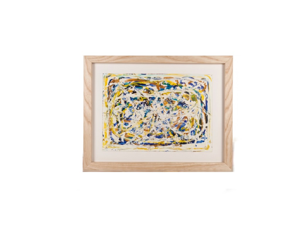 Cuadro abstracto contemporáneo, obra de Javier Fernández. Propiedad intelectual y derechos de explotación pertenecientes a Set Services. 153 alquiler para eventos, publicidad, peliculas y series