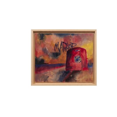 Cuadro abstracto contemporáneo, obra de Javier Fernández. Propiedad intelectual y derechos de explotación pertenecientes a Set Services. 154 alquiler para eventos, publicidad, peliculas y series