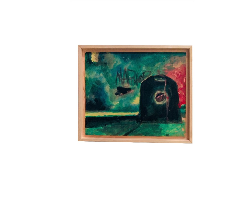 Cuadro abstracto contemporáneo, obra de Javier Fernández. Propiedad intelectual y derechos de explotación pertenecientes a Set Services. 155 alquiler para eventos, publicidad, peliculas y series