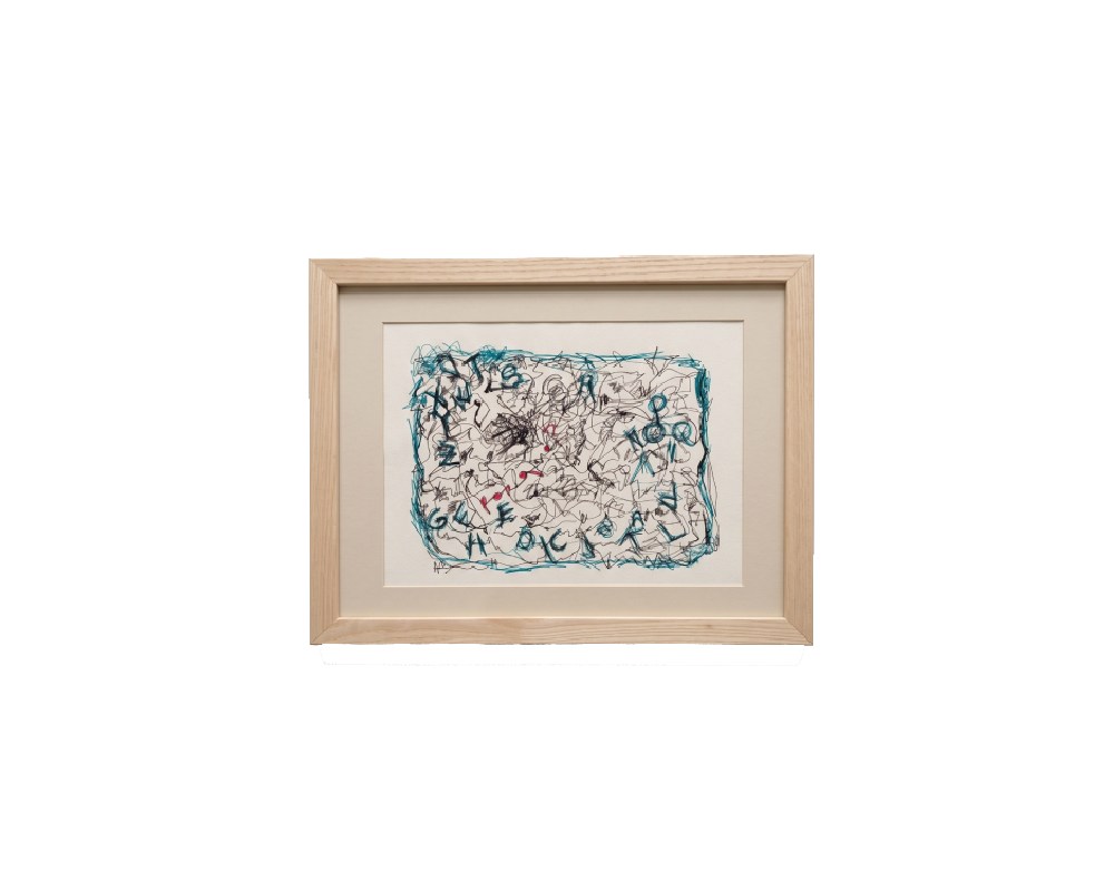Contemporary abstract painting by Javier Fernández. Intellectual property and exploitation rights owned by Set Services. 165 rental for events, advertising, films and series.