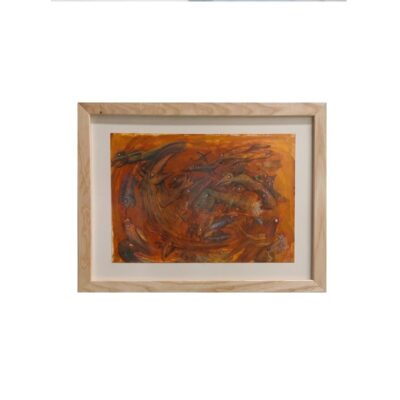 Cuadro abstracto contemporáneo, obra de Javier Fernández. Propiedad intelectual y derechos de explotación pertenecientes a Set Services. 175 alquiler para eventos, publicidad, peliculas y series