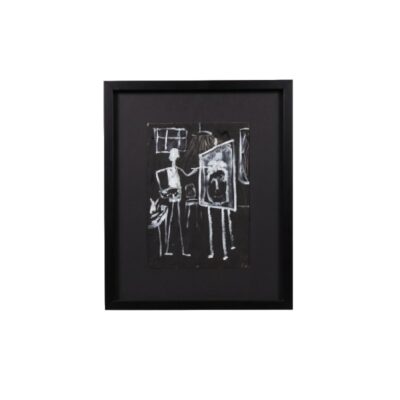 Contemporary figurative painting by Javier Fernández. Intellectual property and exploitation rights owned by Set Services. 187 rental for events, advertising, films and series.