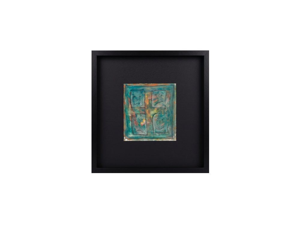 Contemporary abstract painting by Javier Fernández. Intellectual property and exploitation rights owned by Set Services. 199 rental for events, advertising, films and series.