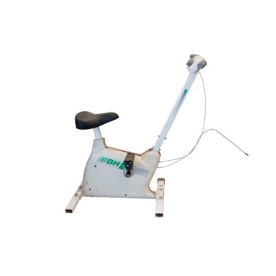 White BH Fitness 02 exercise bike available for hire for events, advertising, films and TV series