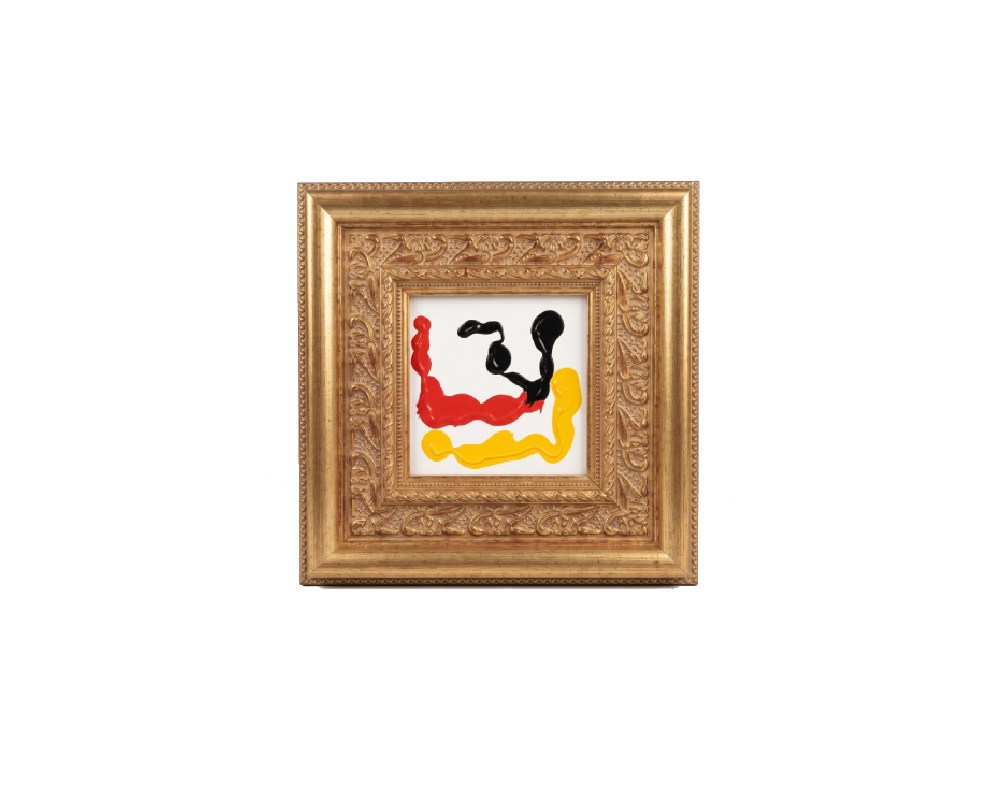 Contemporary abstract painting by Javier Fernández. Intellectual property and exploitation rights owned by Set Services. 204 rental for events, advertising, films and series.