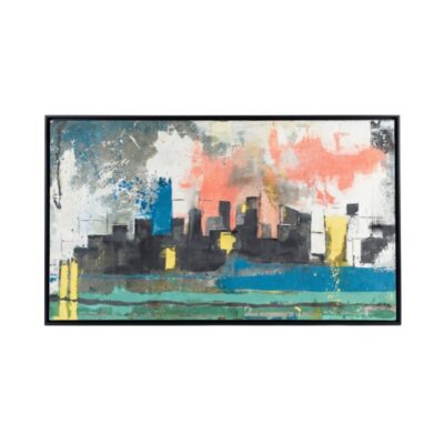 Contemporary abstract painting by Javier Fernández. Intellectual property and exploitation rights held by Set Services. Cua_291 available for hire for events, advertising, films and TV series