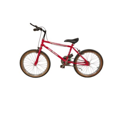 BH children’s bike, Ranger model, featuring a red frame and knobby tyres; available for hire for events, advertising, films and TV series