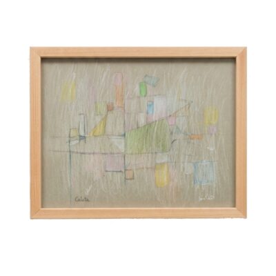 Contemporary abstract painting by Javier Fernández. Intellectual property and exploitation rights owned by Set Services. 10225