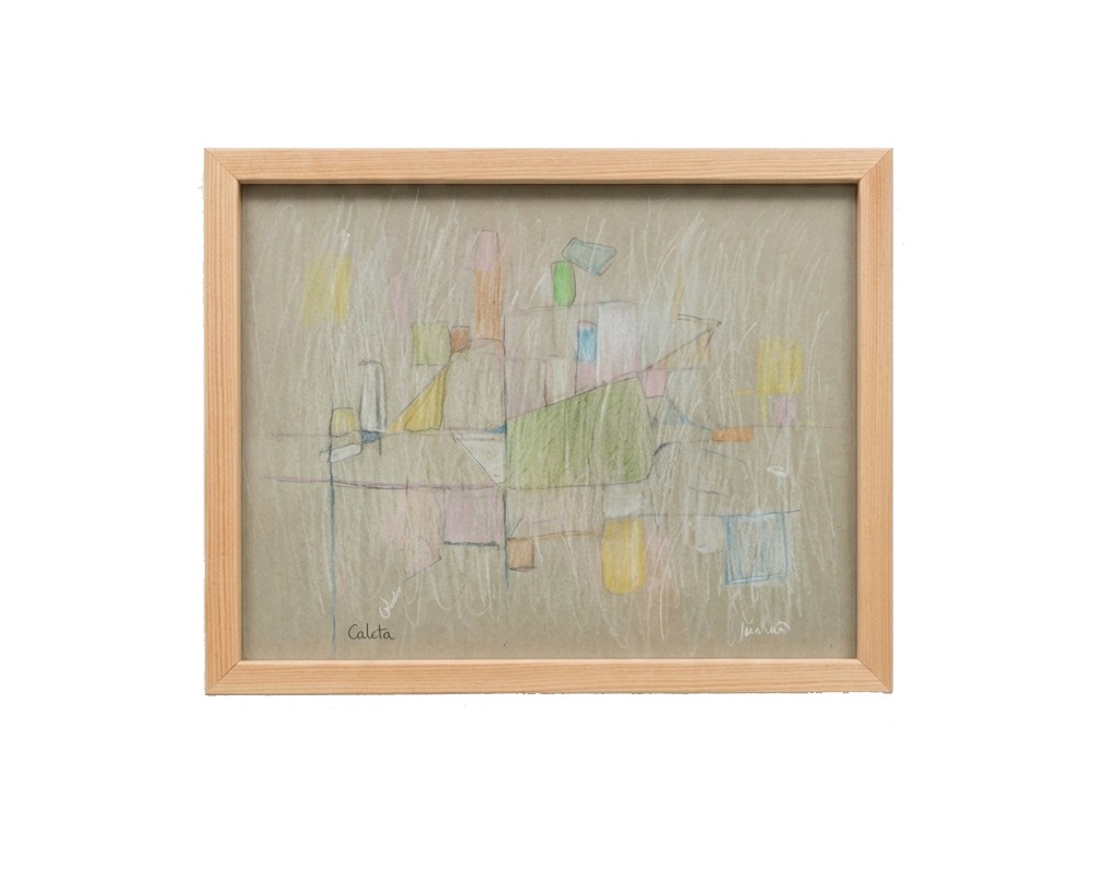 Contemporary abstract painting by Javier Fernández. Intellectual property and exploitation rights owned by Set Services. 10225