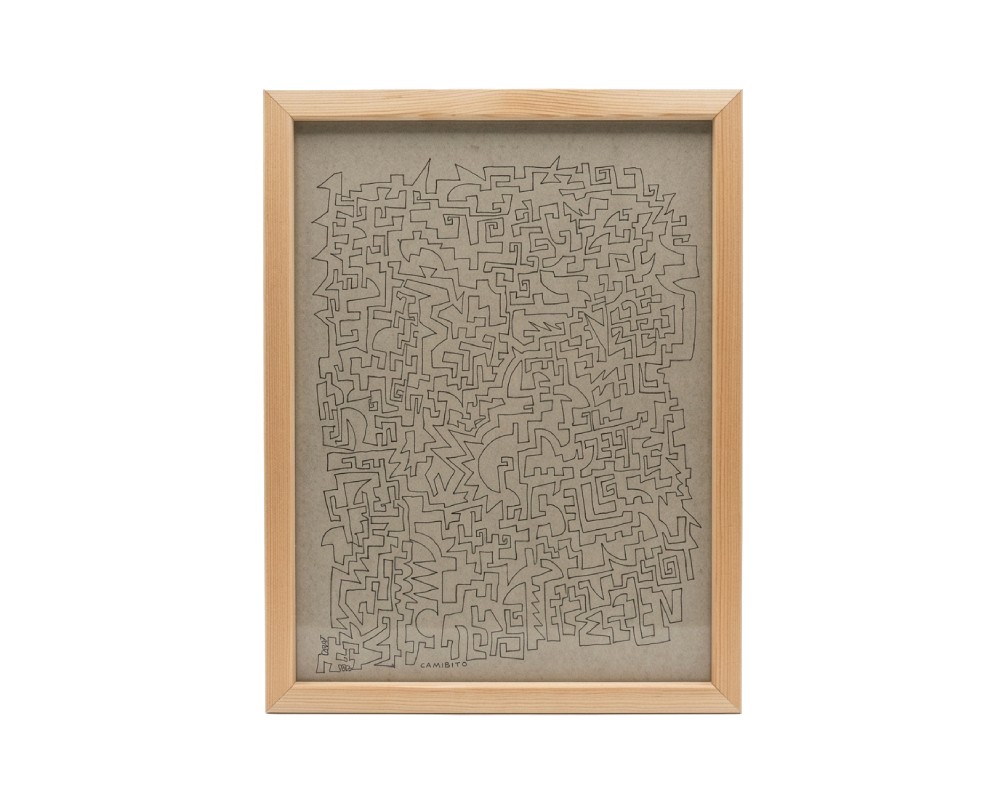 Contemporary abstract painting by Javier Fernández. Intellectual property and exploitation rights held by Set Services. 10222
