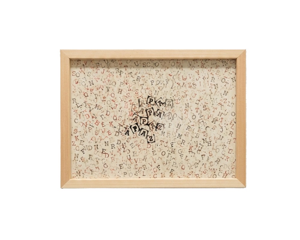 Cuadro abstracto contemporáneo, obra de Javier Fernández. Propiedad intelectual y derechos de explotación pertenecientes a Set Services. 10216