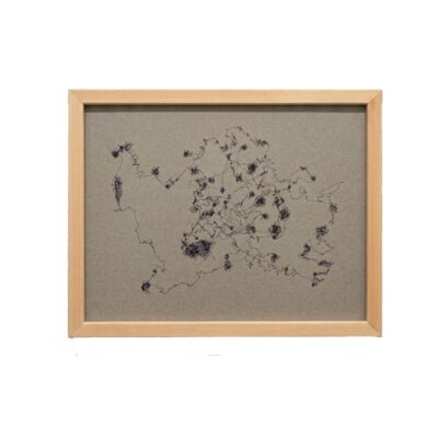 Contemporary abstract painting by Javier Fernández. Intellectual property and exploitation rights held by Set Services. 10221