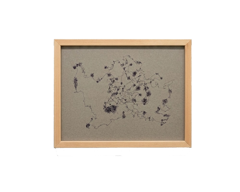 Contemporary abstract painting by Javier Fernández. Intellectual property and exploitation rights held by Set Services. 10221