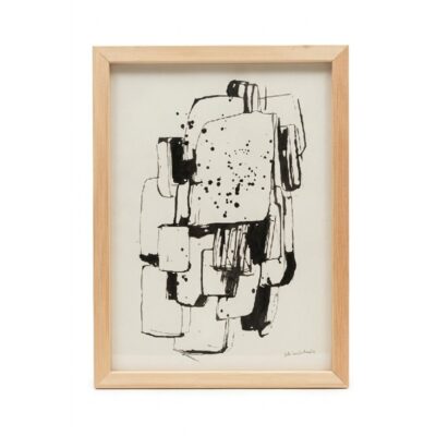 Contemporary abstract painting by Javier Fernández. Intellectual property and exploitation rights owned by Set Services. 10214