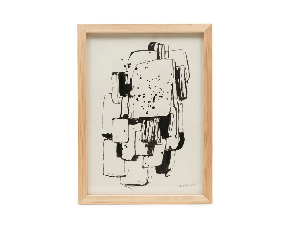 Contemporary abstract painting by Javier Fernández. Intellectual property and exploitation rights owned by Set Services. 10214