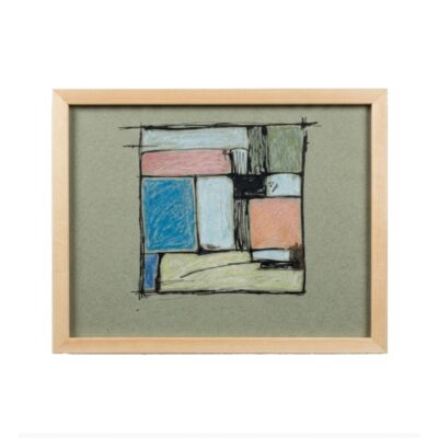 Contemporary abstract painting by Javier Fernández. Intellectual property and exploitation rights owned by Set Services. 09959