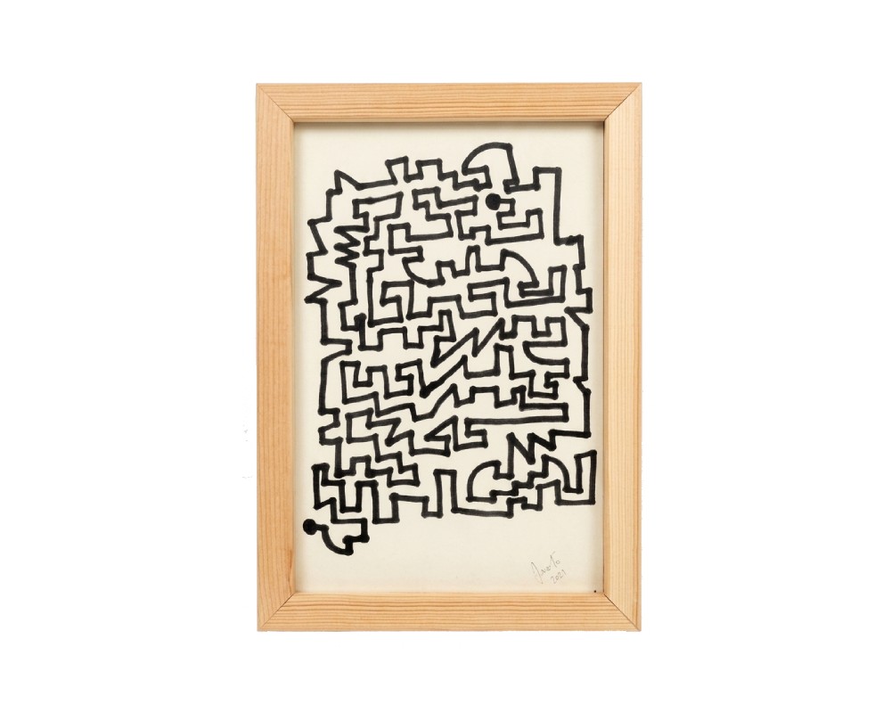 Contemporary abstract painting by Javier Fernández. Intellectual property and exploitation rights owned by Set Services. 10242