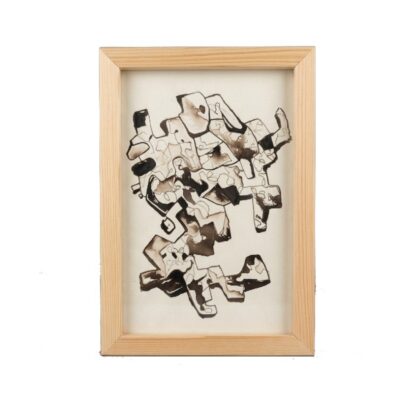 Contemporary abstract painting by Javier Fernández. Intellectual property and exploitation rights held by Set Services. 10233