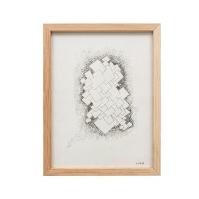 Cuadro abstracto contemporáneo, obra de Javier Fernández. Propiedad intelectual y derechos de explotación pertenecientes a Set Services. 10210