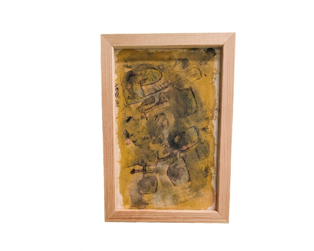 Contemporary abstract painting by Javier Fernández. Intellectual property and exploitation rights held by Set Services. 10235