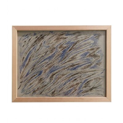 Contemporary abstract painting by Javier Fernández. Intellectual property and exploitation rights owned by Set Services. 09459